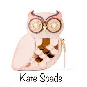 🦉Kate Spade Owl Wallet / Coin Purse Rare